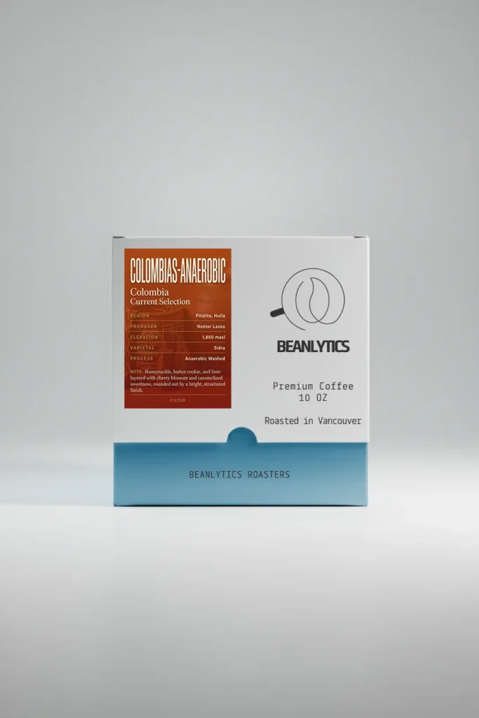 ColomBias Anaerobic Colombia Sidra coffee bag